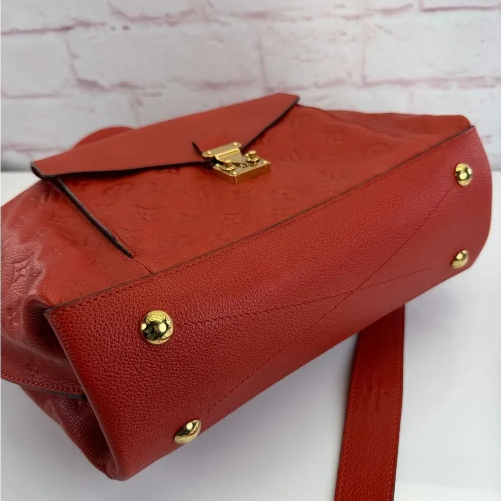 Louis Vuitton Metis Monogram Empreinte Embossed Leather Hobo Bag